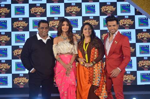 Celebs at Launch of Sony TV's 'Super Dancer Show'