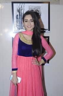 TV actress Tanya Sharma at Inauguration of an Art Exhibition!