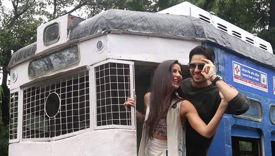 Katrina Kaif and Sidharth Malhotra at Promotion of 'Bar Bar Dekho' in Kolkatta