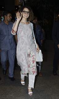 Airport Snaps: Kangana Ranaut!