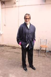 Amitabh Bachchan snapped at Mehboob Studio