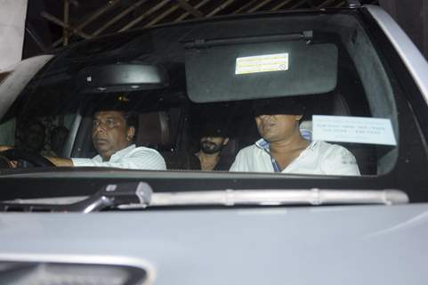 Shahid Kapoor snapped at Bhansali office