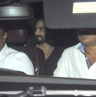 Shahid Kapoor snapped at Bhansali office