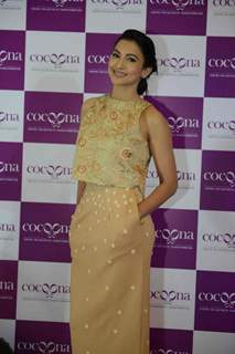 Gauahar Khan at Launch of Cocoona- centre for Asthetic Transformation