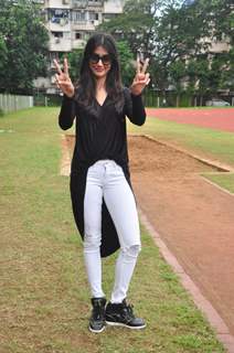 Pooja Hegde at Bombay City District Amateur Athletics Association