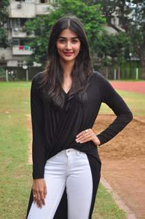 Pooja Hegde at Bombay City District Amateur Athletics Association