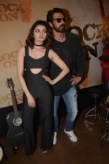 Arjun Rampal and Prachi Desai at Teaser Launch of ROCK ON 2!