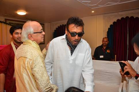 Jackie Shroff at Singer Shweta Pandit and Ivano Fucci's Wedding!