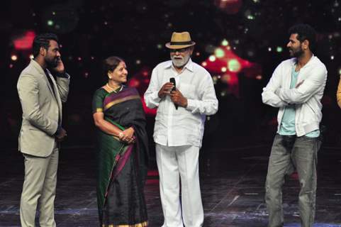 Prabhu Dheva and Remo Dsouza at Promotion of film 'Tutak Tutak Titiya' on Dance Plus 2