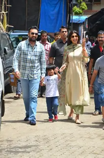 Shilpa Shetty and Raj Kundra Brings Home 'Ganesha' on Ganesh Chaturthi!