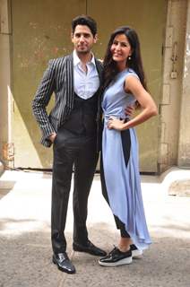 Sidharth Malhotra and Katrina Kaif at Promotion of 'Baar Baar Dekho'