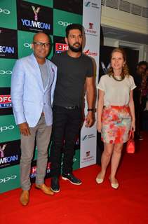 Yuvraj Singh Launches his new Clothing line 'YouWeCan'