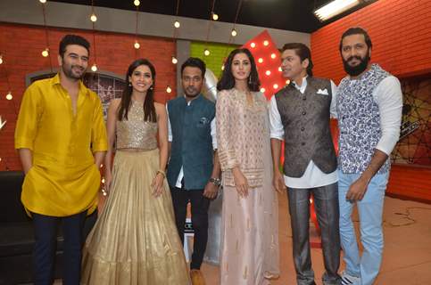 Celebs at Promotion of 'Banjo' on The Voice India Kids