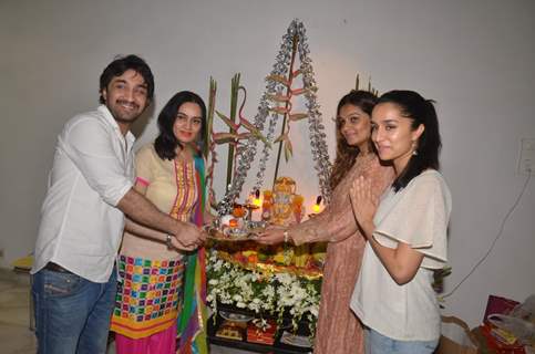 Shraddha Kapoor Celebrates Ganesh Chaturthi