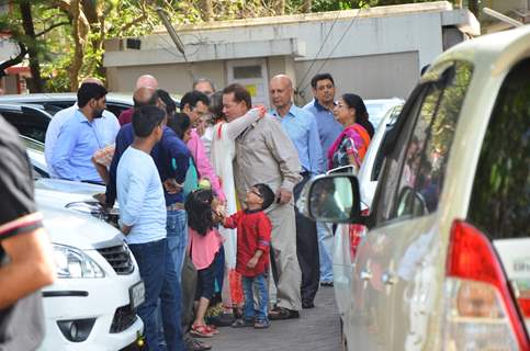 Salim Khan at Salman Khan's Ganesh Chaturthi Celebration