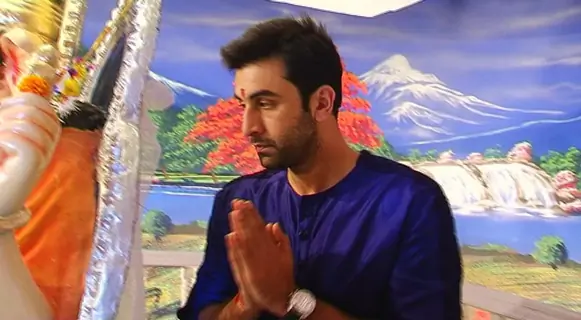 Ranbir Kapoor and Family Celebrates Ganesh Chaturthi