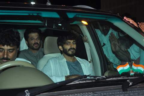 Anil Kapoor at Ganesh Visarjan 2016