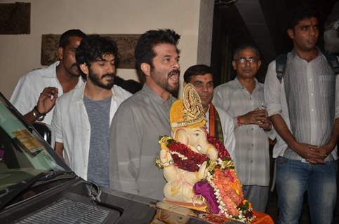 Anil Kapoor at Ganesh Visarjan 2016