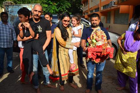 Ganesh Visarjan 2016: Manyata Dutt