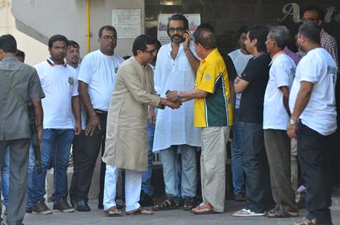 Salim Khan at Salman Khan's Ganesh Utsav 2016