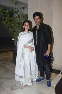 Ganesh Visarjan 2016: Manish Malhotra and Aditi Rao Hydari