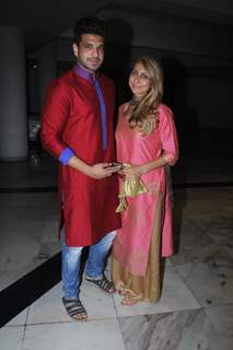 Ganesh Visarjan 2016: Karan Kundra and Anusha Dandekar