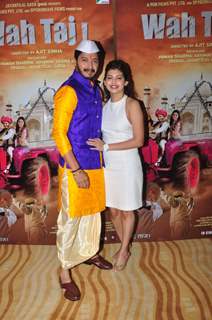 Shreyas Talpade at Trailer launch of Film 'Wah Taj'