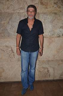 Chunky Pandey at Special Screening of 'Freaky Ali'