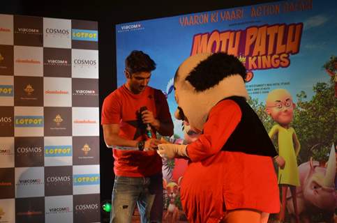 Sushant Singh Rajput supports Motu Patlu 3d film