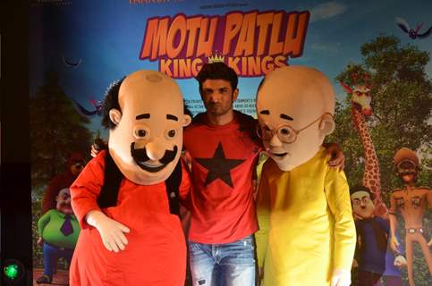 Sushant Singh Rajput supports Motu Patlu 3d film