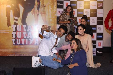 Celebs at Trailer Launch of 'Tutak Tutak Tutiya'