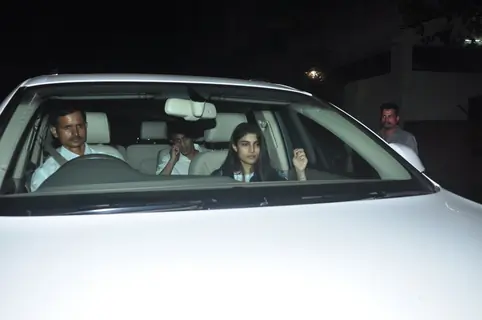 Salman Khan's Niece Alizeh Agnihotri at Special screening of film 'Freaky Ali'