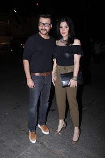 Sanjay Kapoor along with his wife Maheep Sandhu at Birthday Bash of Raj Kundra