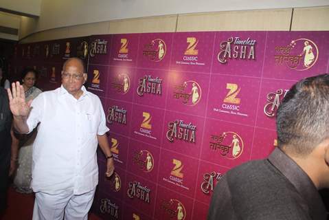 Sharad Pawar at Birthday Bash of Asha Bhosle