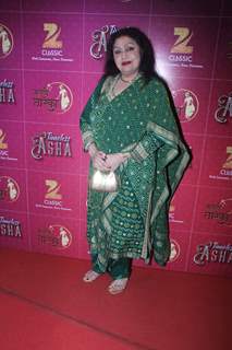 Bindu Desai at Birthday Bash of Asha Bhosle