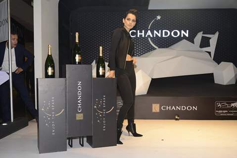 Kangana Ranaut UNVEILS OF CHANDON X MC LAREN-HONDA