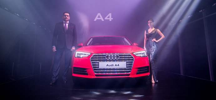 Nimrat Kaur and Ravi Shastri at AUDI A4 Launch!