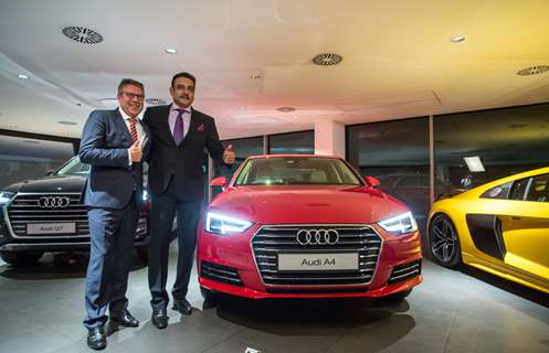 Ravi Shastri at AUDI A4 Launch!