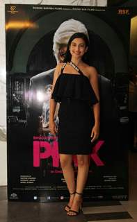 Gauahar Khan at Special screening of Film 'Pink'