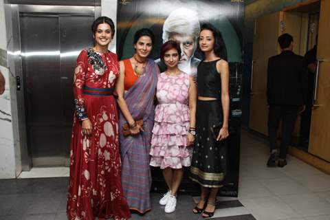 Taapsee Pannu, Rashmi Sharma, Andrea and Kriti Kulhari at Special screening of Film 'Pink'