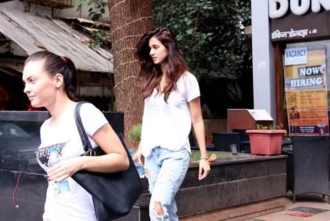 Disha Patani snapped in Bandra