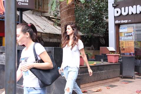 Disha Patani snapped in Bandra