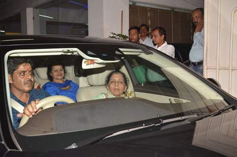 Kajol snapped with her family at Sunny Super Sound