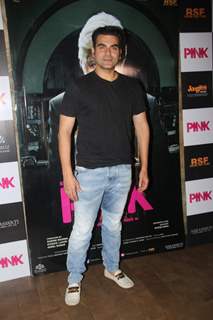 Arbaaz Khan at Special screening of Film 'Pink' at Light Box