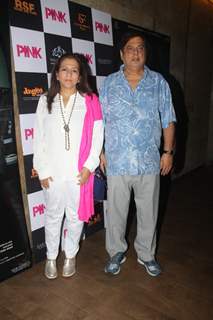 David Dhawan at Special screening of Film 'Pink' at Light Box