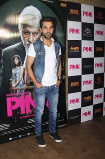 Rajkummar Rao at Special screening of Film 'Pink' at Light Box