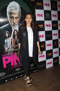 Juhi Chawla at Special screening of Film 'Pink' at Light Box