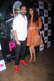 Ayushmann Khurrana at Special screening of Film 'Pink' at Light Box