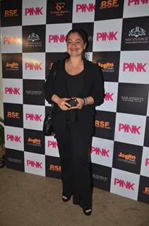 Pooja Bhatt at Special screening of Film 'Pink' at Sunny Super Sound