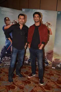 Sushant Singh Rajput and Neeraj Pandey Promotes 'M.S. Dhoni: The Untold Story'